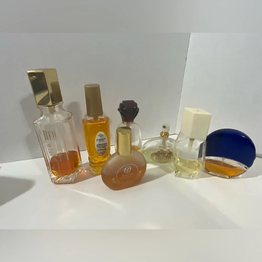 Vintage Assorted Lot of 7 Different Perfumes Sprays Collectible